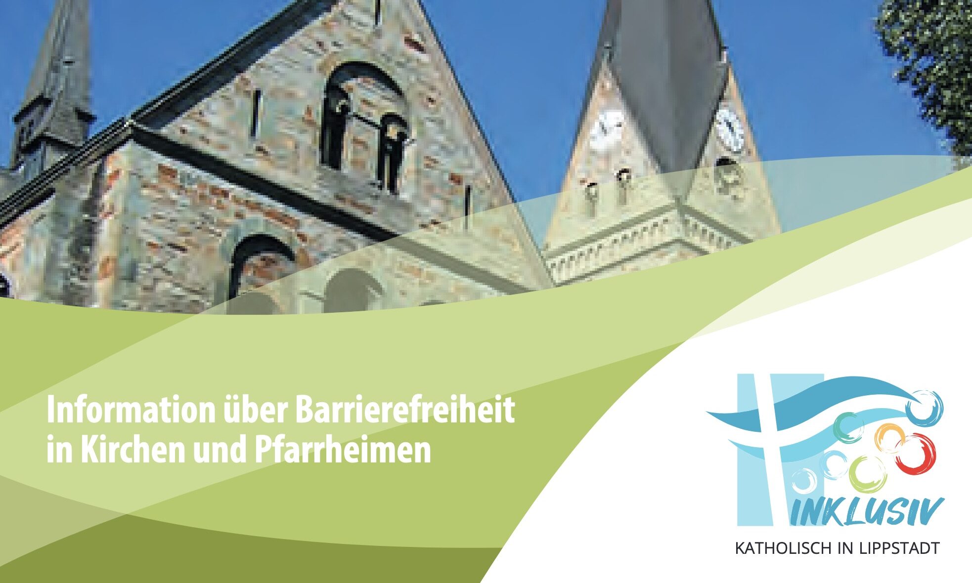 Information über Barrierefreiheit iin Kirchen und Paffheimen
